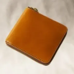 【タイムセール 定価25,300円】タイドウェイ オイルコードバン 二つ折り財布 折り財布 コードバン 新喜皮革社製 栃木レザー ウォレット 2つ折り財布 二つ折りウォレット 財布 馬革 本革 レザー Dカン キャメル メンズ ユニセックス 再入荷 新品