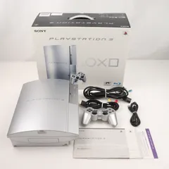 (本体) PlayStation 3(プレイステーション3) サテン・シルバー HDD80GB SCE(CECH-L00SS)
