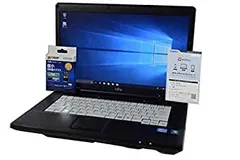 【中古】 ノートパソコン 【 搭載】 富士通 FMV LIFEBOOK A572 第3世代 Core i5 3320M HD 15.6インチ 4GB/320GB/DVDROM/Windows 10 Win7DtoD リ