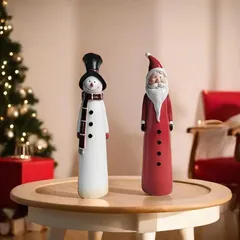 大野素子さんサンタクロース陶器の置物