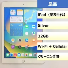 【良品】iPad (第5世代) Wi-Fi + Cellular/32GB/355807089715147のサムネイル