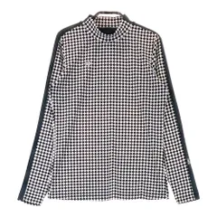 サイズ：S LE COQ GOLF ルコックゴルフ  ハイネック 長袖Tシャツ 総柄 ブラック系 [240101386679]# ゴルフウェア レディース ストスト