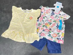 新品タグ付き カーターズ carter’s 3枚セット 女の子 夏服 4T 99-105cm /92661在★3