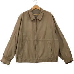 NODIAk SPORT ジャケット ブルゾン ライトアウター オーバーサイズ ビッグシルエット メンズ 56 ブラウンベージュ