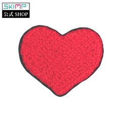 SKIMP帽子用 パッチ【ハート】