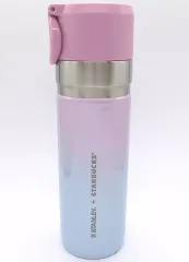 【中古】マグカップ･湯のみ ウィンター2025 ステンレスボトルSTANLEY グラデーションブルーピンク473ml 「スターバックスコーヒー」のサムネイル