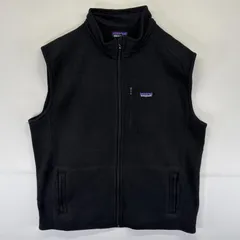 早い者勝ち　USA製 Patagonia PEF フリースベスト M ブラック hiphopdope_23011