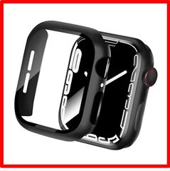 【送料無料】 44mm_ブラック JSFOYU 対応 Apple Watch ケース 49mm 45mm 44mm 41mm 40mm アップルウォッチ カバー