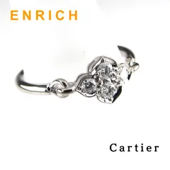 2024年最新】カルティエ cartier 2c リング ＃49 k18wg 18金ホワイト ...