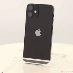 〔中古品〕 iPhone12 mini 64GB ブラック NGA03J／A SIMフリー【349】