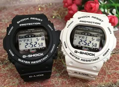 恋人たちのGショック ペアウオッチ  G-SHOCK G-LIDE カシオ ホワイト ブラック２本セット GWX-5700CS-1JF GWX-5700CS-7JFプレゼント   ラッピング無料  メッセージカード  　クリスマス プレゼント 誕生日 御祝い還