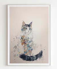 2024年最新】猫の絵 画の人気アイテム - メルカリ