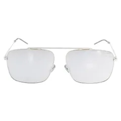 Dior HOMME (ディオールオム) メタル スクエア サングラス ブラック/シルバー 0220S 010 DCのサムネイル