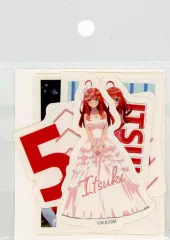【中古】シール・ステッカー 中野五月 ステッカーセット(6枚セット) 「五等分の花嫁展 MESSAGE in 池袋サンシャインシティ」