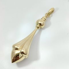 18金 K18 男女兼用 大振り イタリー ネックレストップ 9.88ｇ C318