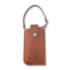 【新品】KAMIO  【リトルミイ】・ステッキ(キャメル)パスケース付きメガネケース  人気 かわいい おすすめ おしゃれ プレゼント ブランド 女性 キャラクターバッグに付けられるぶら下げ 英語 ギフト誕生日 持ち運びコンパクト ホワイトデー メール便