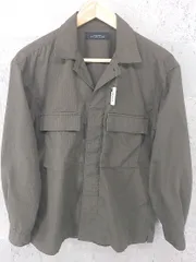 ◇ green label relaxing グリーンレーベル UNITED ARROWS ストライプ 長袖 シャツ S ブラウン　ベージュ #  【1002797526274】