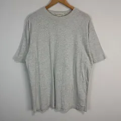 BANANA REPUBLIC バナナリパブリック Tシャツ 半袖 クルーネック 無地 コットン ライトグレー Mサイズ メンズ 古着 ストリート シティーボーイ