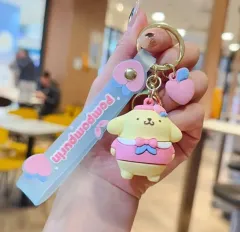 マイメロディー ポムポムプリン キーリング