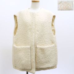 クリーニング済　Drawer ウールベスト　36 ドゥロワー クリーニング済 Drawer ウールベスト 36 ドゥロワー