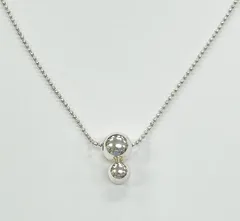 ハイクhykeチェーンネックレスシルバーアクセサリーsv