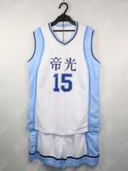 コスプレ衣装 黒子のバスケ／黒子テツヤ（帝光中ユニフォーム）（Lサイズ）