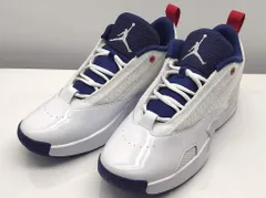 25k-330t【中古】NIKE JORDAN MAX Aura 6 ナイキ ジョーダン マックス オーラ 6 WHITE / MIDNIGHT NAVY FQ8298 100  US9 27.0cm メンズ スニーカー バスケットボールシューズ