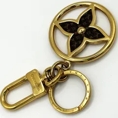 【LOUIS VUITTON】 ルイ・ヴィトン ポルトクレ LV トレジャード キーリング M00816 モノグラム キーホルダー メンズ レディース 【中古】 USED-B 【9304】