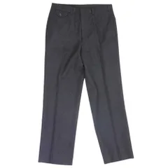 RALPH LAUREN ラルフローレン フランネル ウール スラックス パンツ グレー系 80【中古】のサムネイル