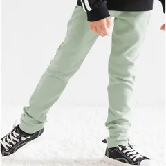 Bee【クーポン利用で20％OFF♪】ストレッチパンツ◇スキニー×ミント◇韓国子供服 韓国子ども服 韓国こども服 キッズ 女の子 ガールズ 100 110 120 130 140 150