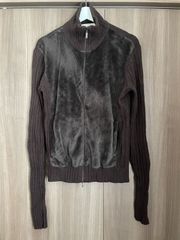 TAKEO KIKUCHI タケオキクチ メンズ ニットパーカー ボア