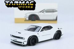 Tarmac Works 1/64 LB-WORKS ダッジ チャレンジャー SRT ヘルキャット ホワイト  Dodge Challenger Hellcat T64G-TL039-WH