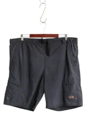 【お得なクーポン配布中!】 ノースフェイス ナイロン カーゴ ショートパンツ メンズ L 古着 アウトドア スイム サーフ ショーツ 短パン 水陸両用 海パン インナー付き