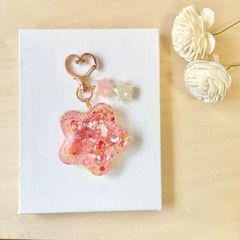 シャカシャカキーホルダー　星