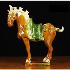 ヴィンテージ商品】『カラフルな馬』 陶器・花台・置物 - メルカリ