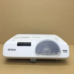 動作品EPSON 超単焦点　プロジェクター　EB-535W 超美品　ランプ時間359H