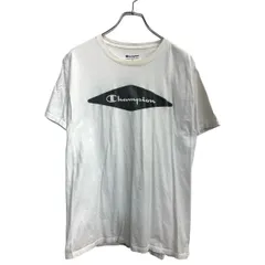 Champion 半袖 プリント Tシャツ Mサイズ チャンピオン ホワイト 古着卸 アメリカ仕入 t2407-3429