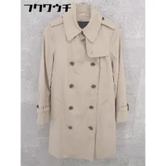 ◇ ◎ INED イネド ウエストベルト付き トレンチ コート サイズ5 ベージュ レディース 【中古】 【1002801887445】のサムネイル
