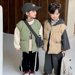ダウンベスト 子供服 女の子 男の子 ダウン ベスト キッズ服 防寒 秋冬 ジュニア 冬 通園 アウトドアお出かけ  tongnian01tongnian01