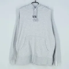 adidas(アディダス) レディース フード付きTシャツ ライトグレー 90 ( HU36509 )