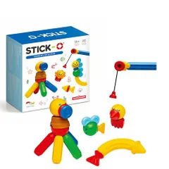 BorneLund（ボーネルンド ）正規品 ジムワールド社 スティック・オー フィッシングセット26 磁石 ブロック 誕生日 1歳 知育玩具 認知症 予防 おうち時間 子供のサムネイル