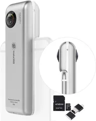 Insta360 Nano 360度カメラ 3K動画 iPhone6/7シリーズ専用 シルバー CM112 【国内正規品】