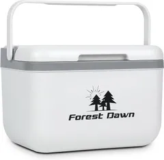 [Forest Dawn] クーラーボックス 保冷ボックス 5L 小型 真空断熱 保温 超軽量 ハードクーラー Cooler Box クーラーbox フィッシングクーラー 釣り キャンプ 部活 お手入れ簡単 キャンプ クーラーボックス キャ