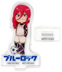 【中古】アクリルスタンド・アクリルパネル 千切豹馬 ミニクリアスタンド 「劇場版ブルーロック -EPISODE 凪-×かっぱ寿司」 アプリ会員限定注文特典