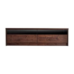 【数量限定】モダン 北欧風 日本製 完成品 木製 国産 150cm 2color 大川家具 リビングボード ナチュラル/ブラウン ローボード TVボード 150cm幅 TV台 ドリス テレビボード テレビ台 ブラウン アルファタカバ
