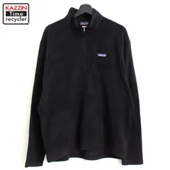 00s patagonia ハーフジップ SYNCHILLA シンチラ フリースジャケット メンズ 表記Lサイズ