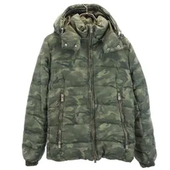 TATRAS × DIMMAK ブラック ジオメトリックカモ ダウン