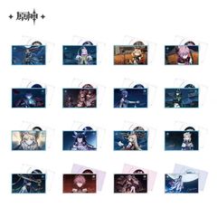公式正規品 リオセスリ 3枚セット 原神 4周年 特典 色紙 FES