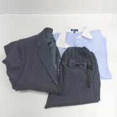 美品　BACK&FORTH スーツ セットアップ 150 3点 黒 卒業式　卒服 楽天市場】卒服（裏地（有/無）裏地あり）の通販