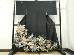 ◆となみ織物 本加賀友禅作家 毎田仁郎 六通柄袋帯 本加賀友禅【毎田仁郎】 名門【となみ帯】 ご結婚式・式典・お茶